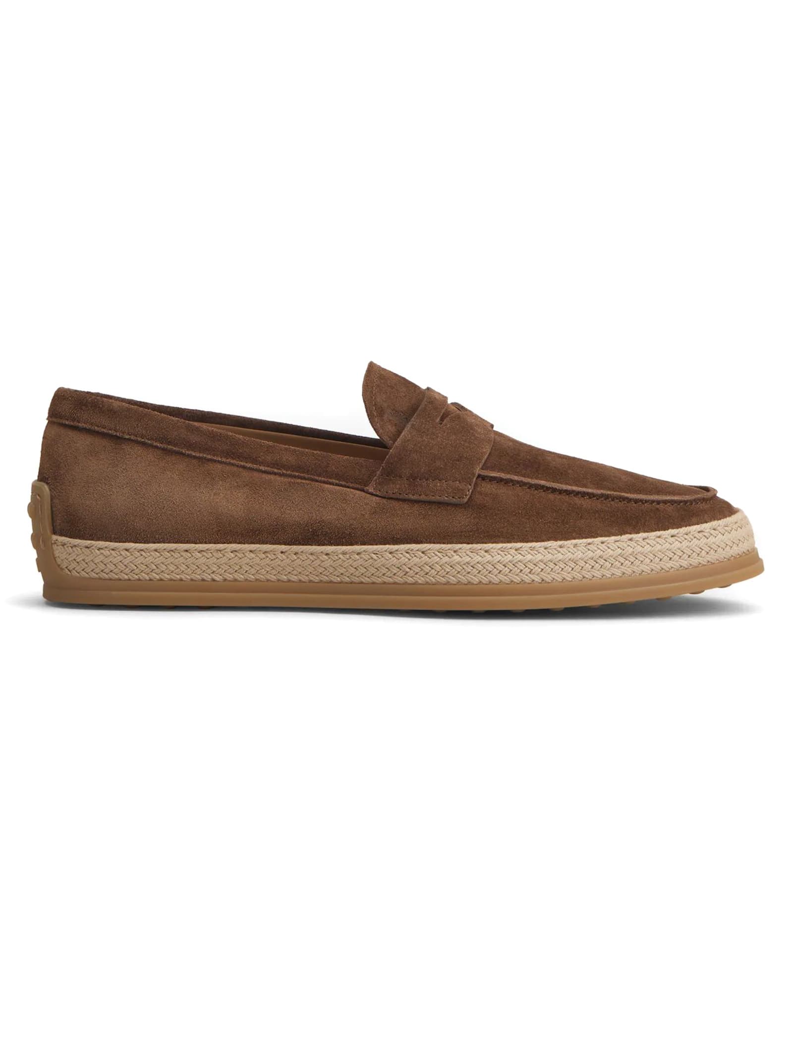 Rubber Raffia Mocassins