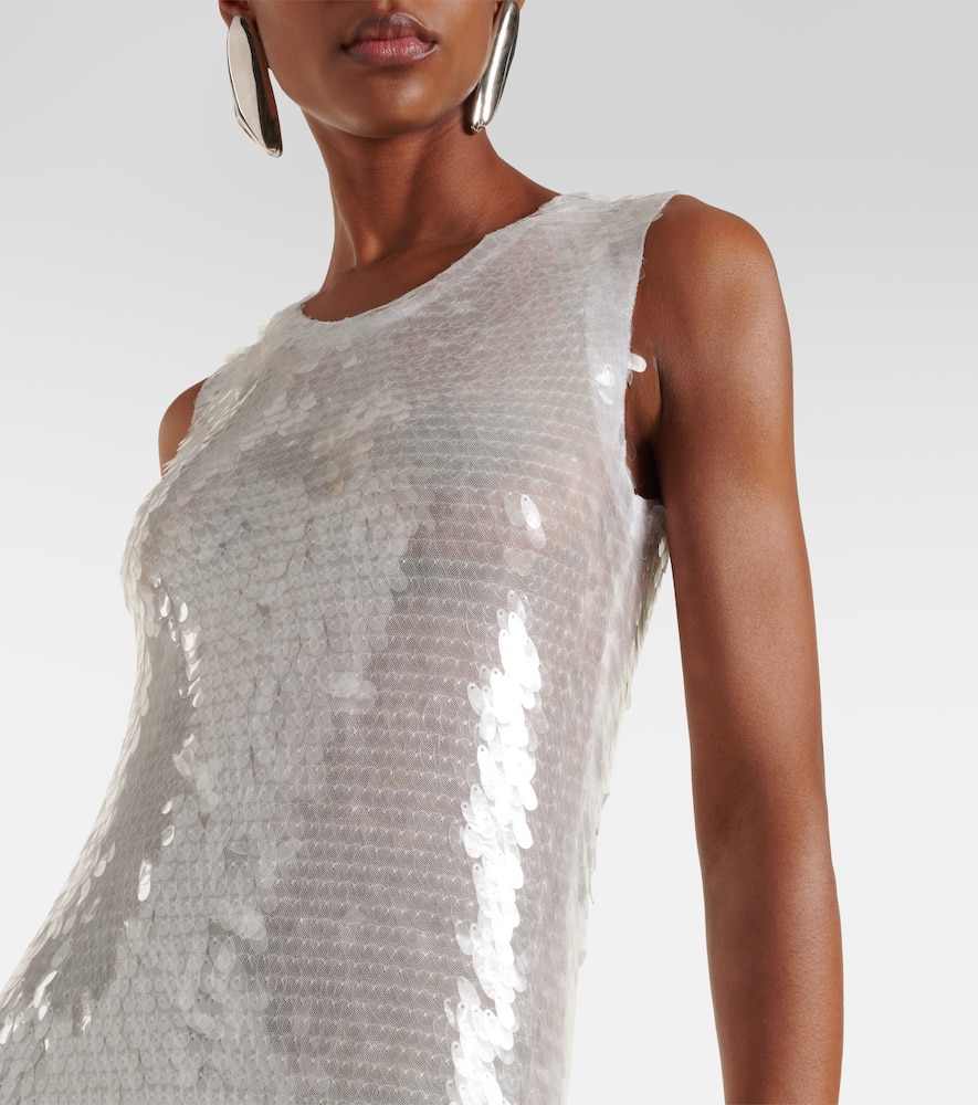 Norma Kamali Sequined maxi dress