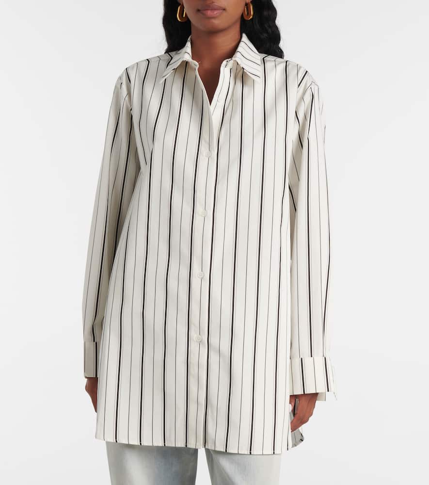 Damita striped cotton shirt