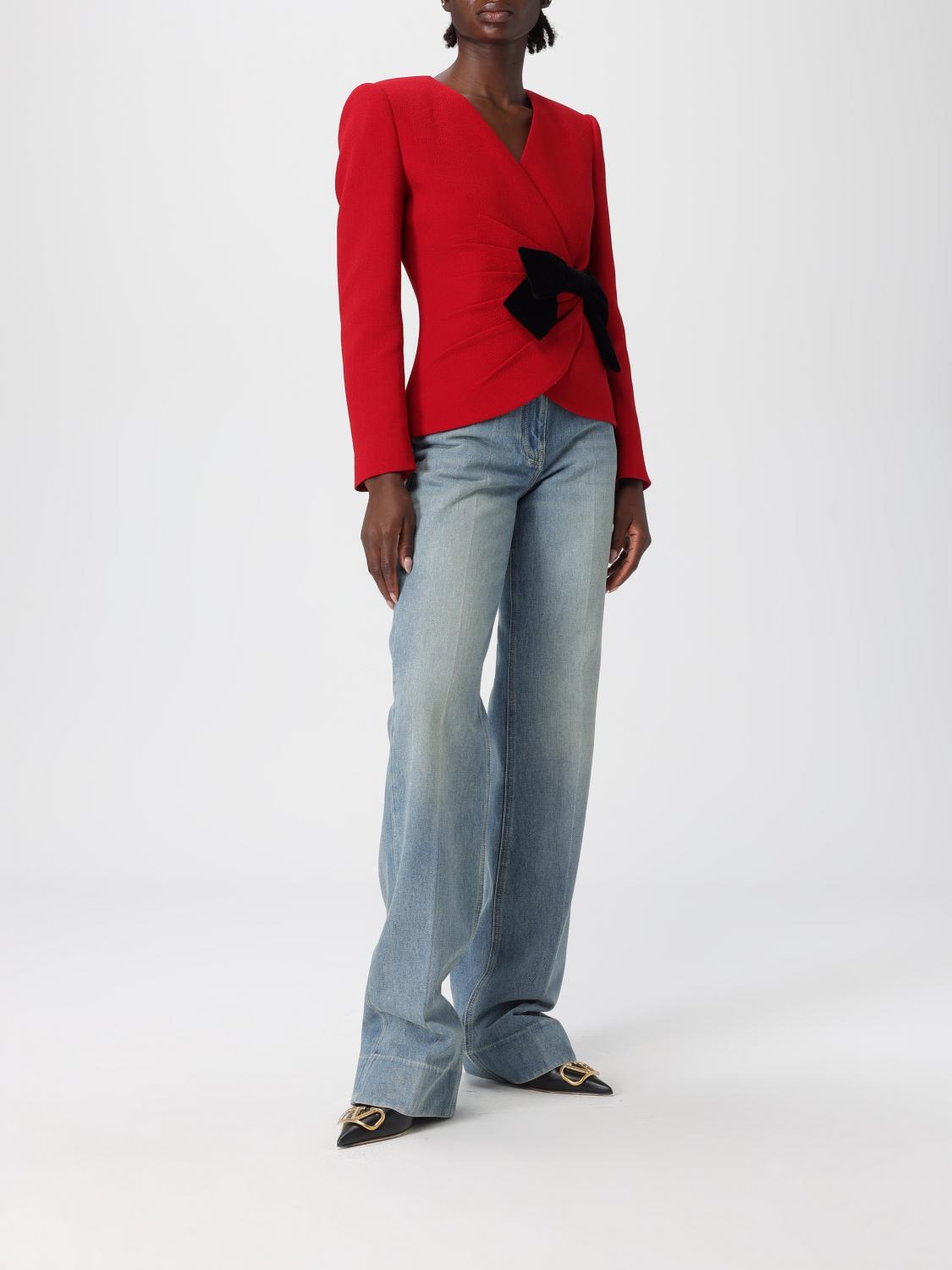 Jeans Woman color Gnawed Blue