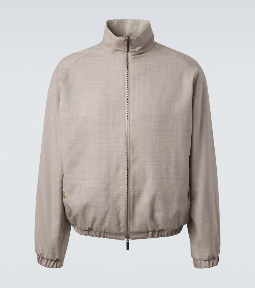 Stòffa Wool bomber jacket