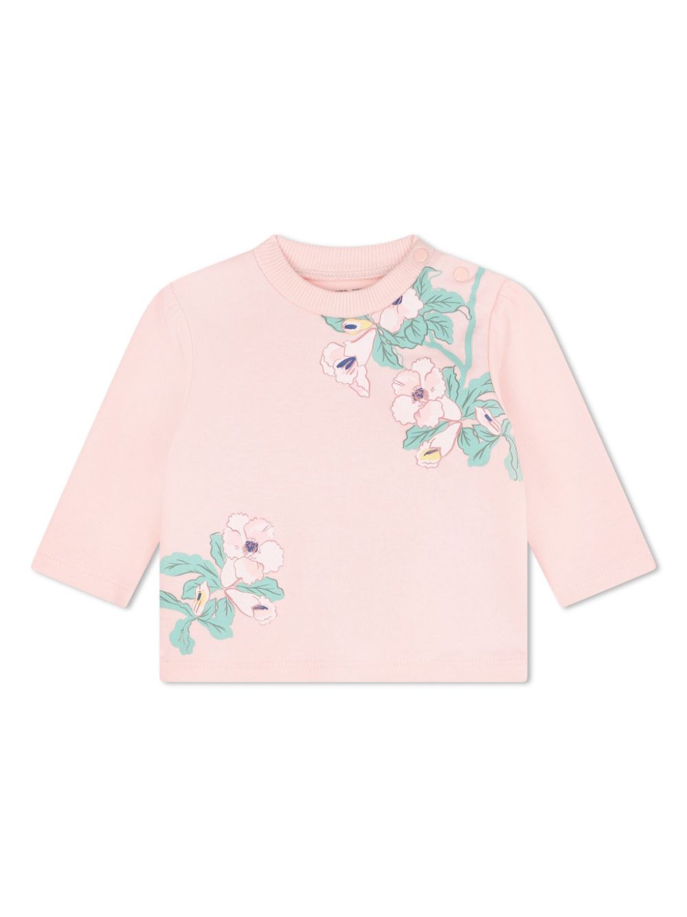 Floral-print tracksuit - Pink