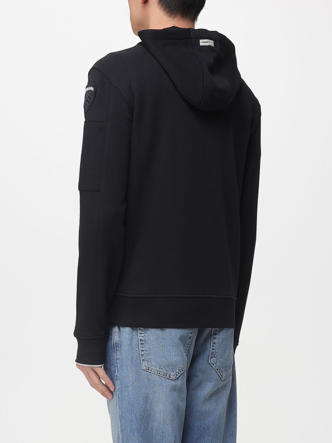 Sweatshirt Men color Black
