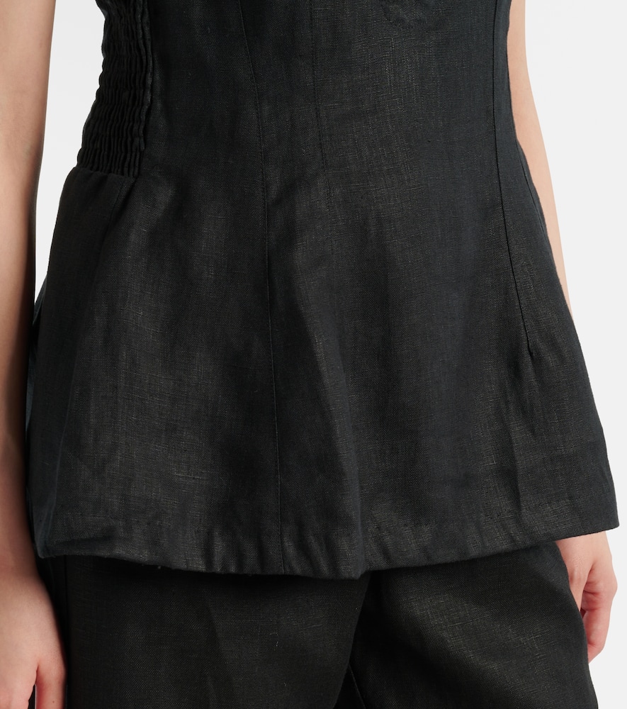Melia linen top