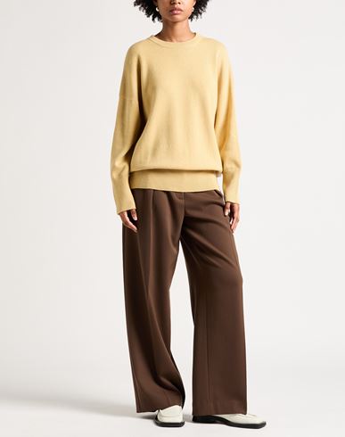 Woman Sweater Yellow Size M Cashmere