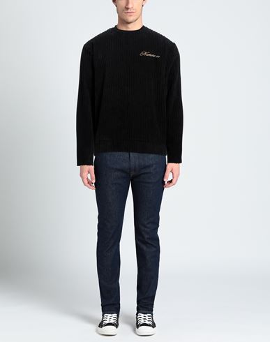 Man Sweatshirt Black Size S Polyester, Cotton, Elastane