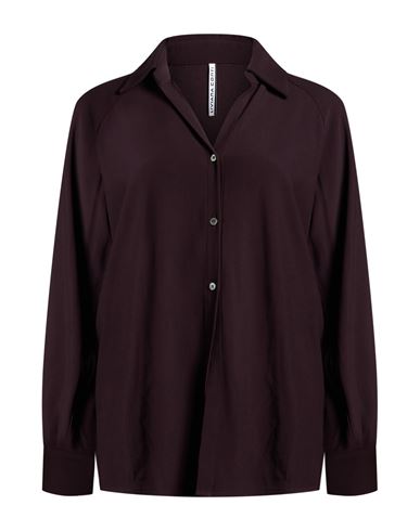 Woman Shirt Plum Size 8 Viscose, Acetate