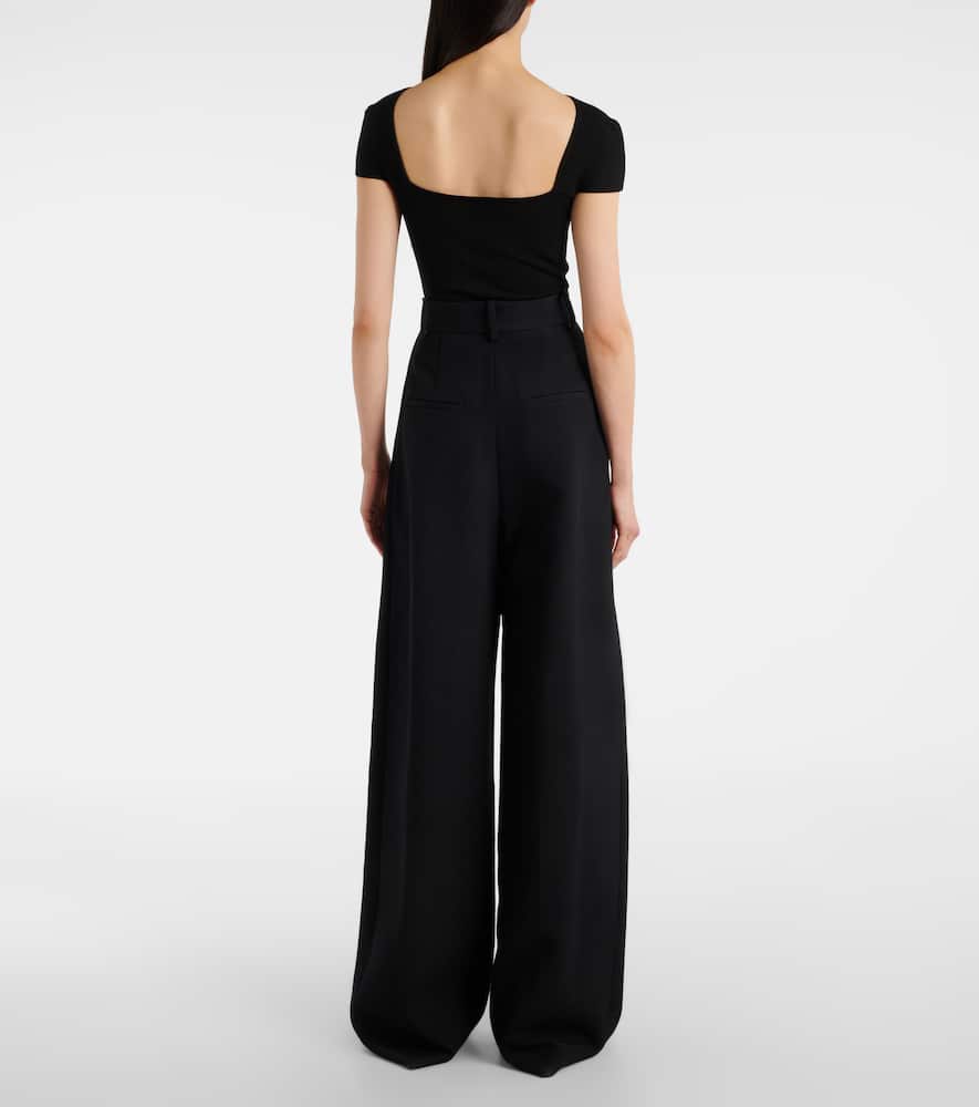 Maris high-rise wide-leg pants
