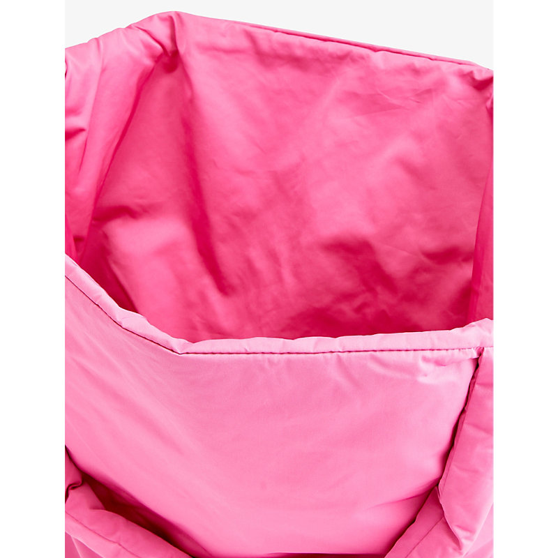 Pink Pink Puffy Mom Woven-blend Tote bag 1SIZE