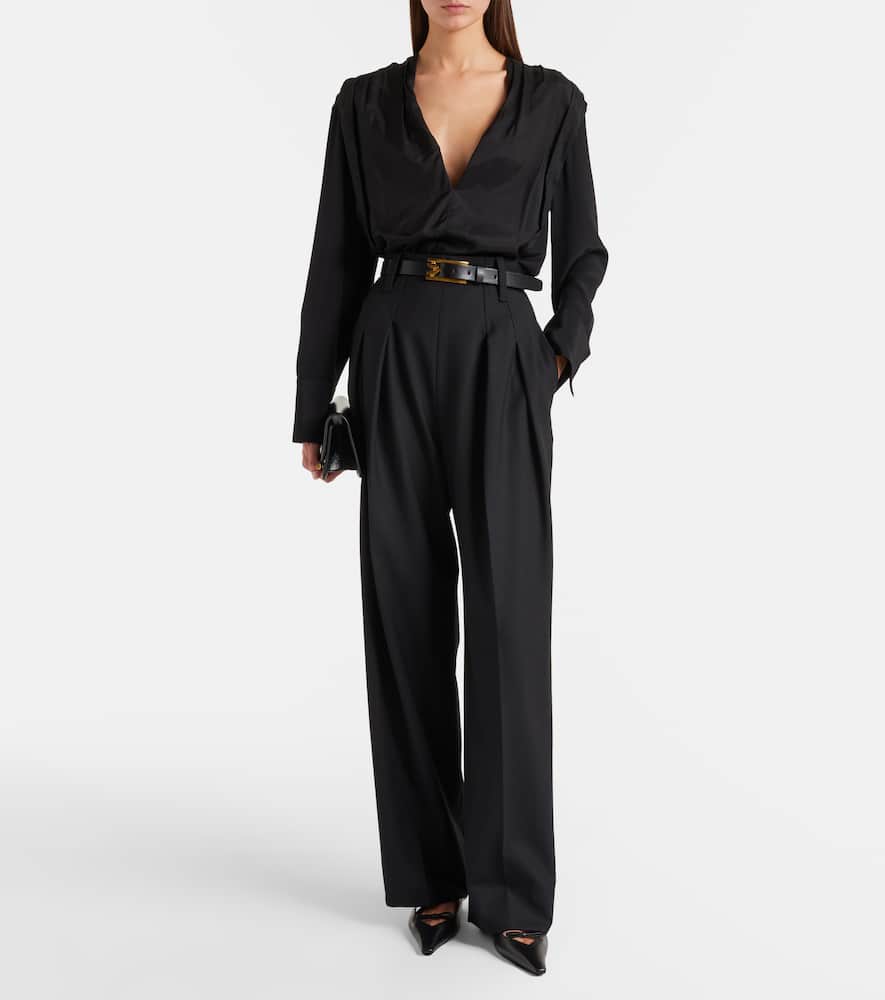 Silk crêpe de chine blouse