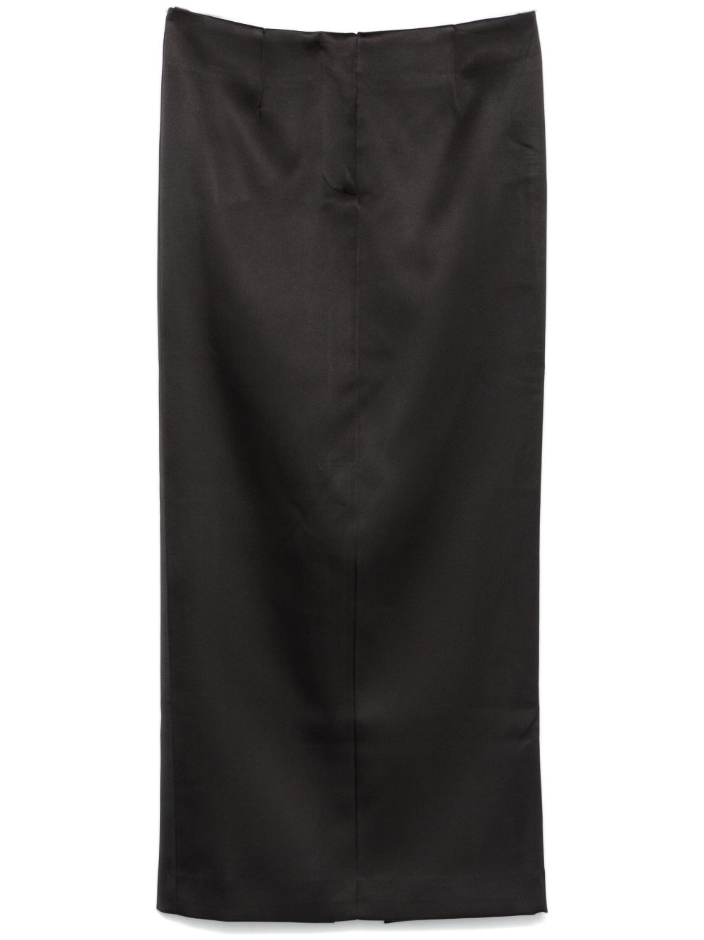 Script maxi skirt - Black