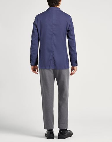 L. b.m. 1911 Man Blazer Blue Size 44 Virgin Wool, Wool, Elastane