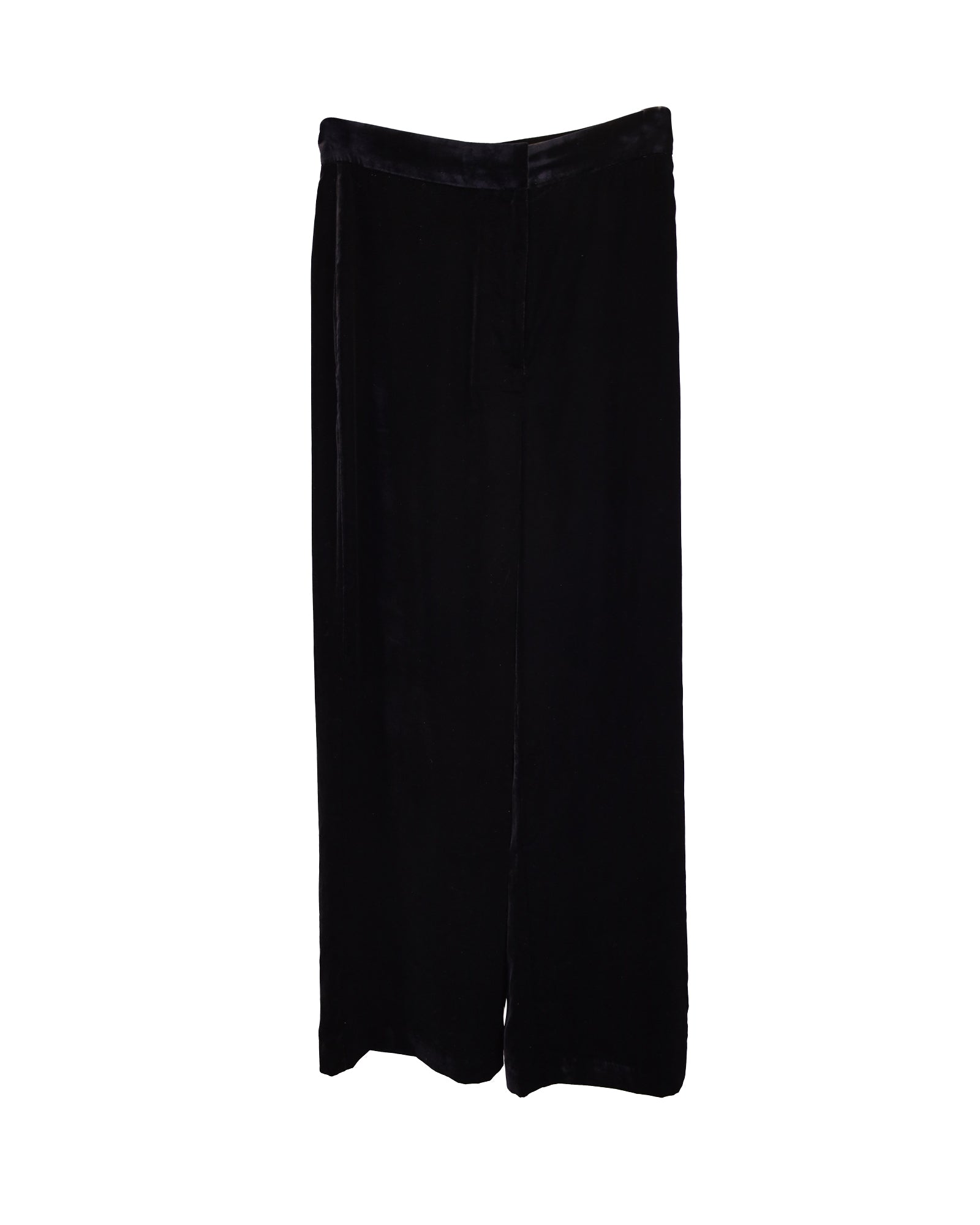 Straight Cut Tux Pants in Black Velvet (Pants only)