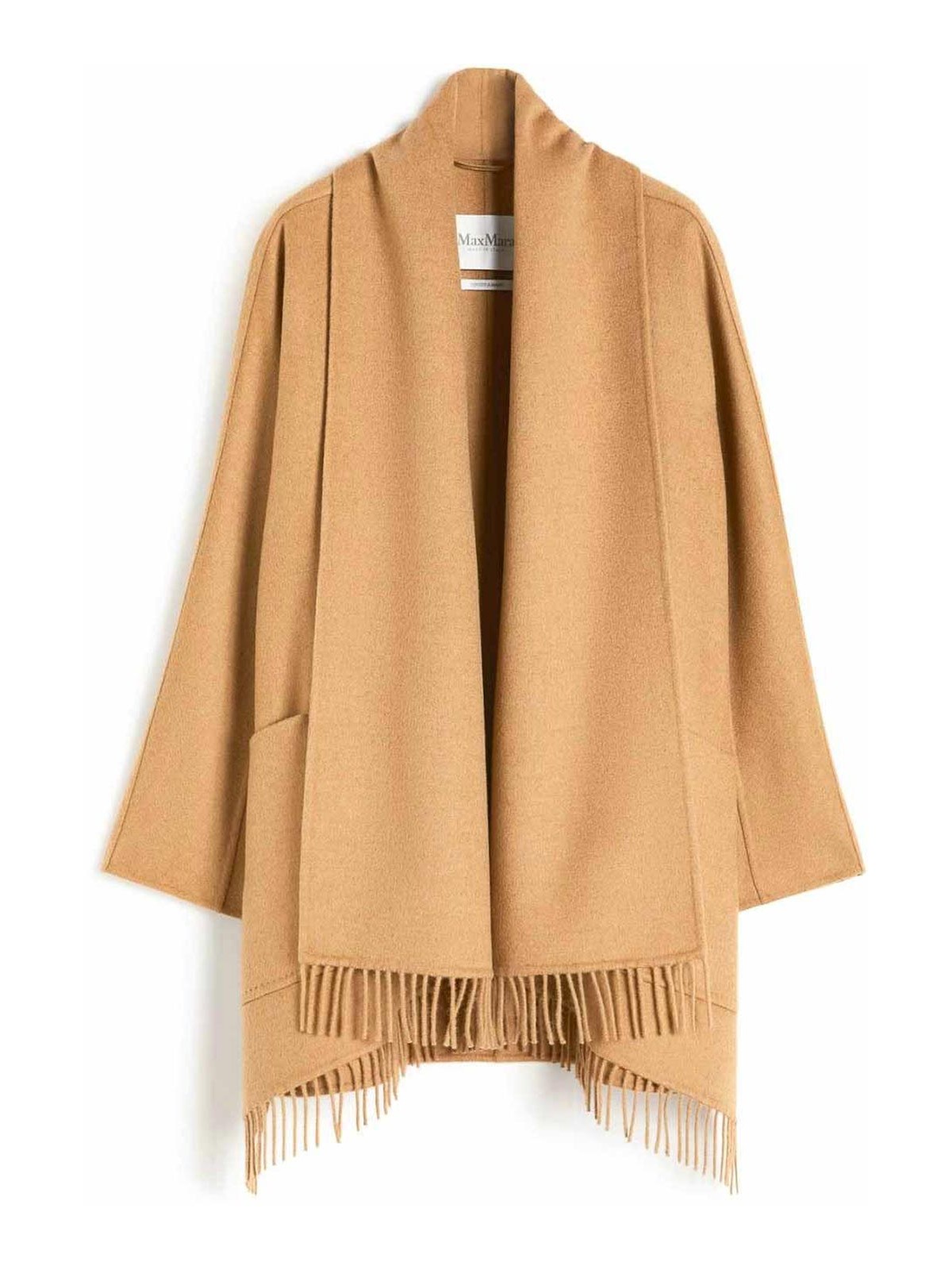 Camel Cardigan Coat