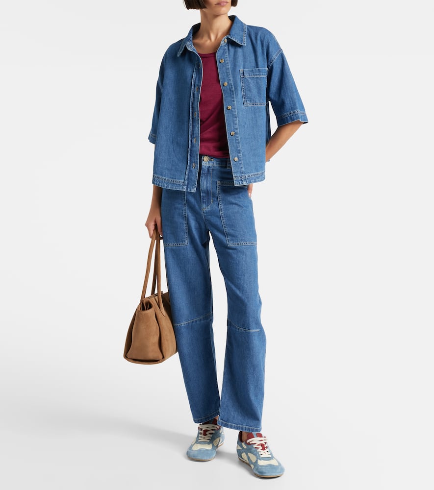 Odelia cotton jersey T-shirt