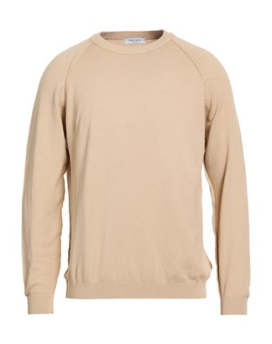 Man Sweater Beige Size L Cotton, PBT