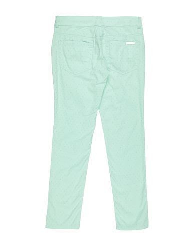 Kid Girl Pants Light green Size 11 Cotton, Elastane