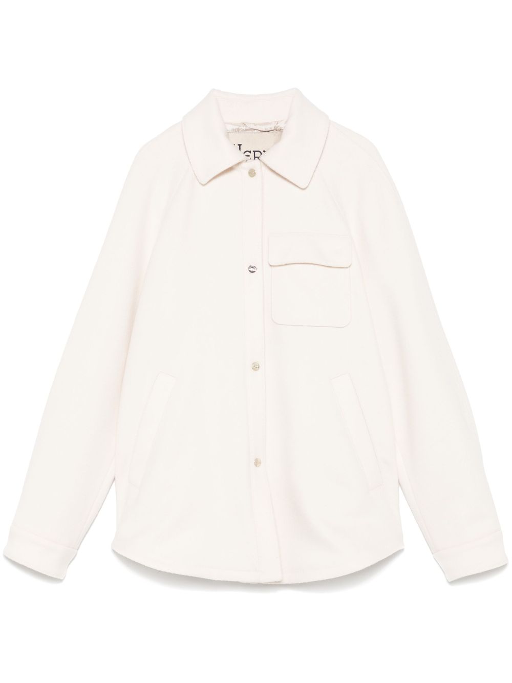 Virgin Wool Jacket — Blush