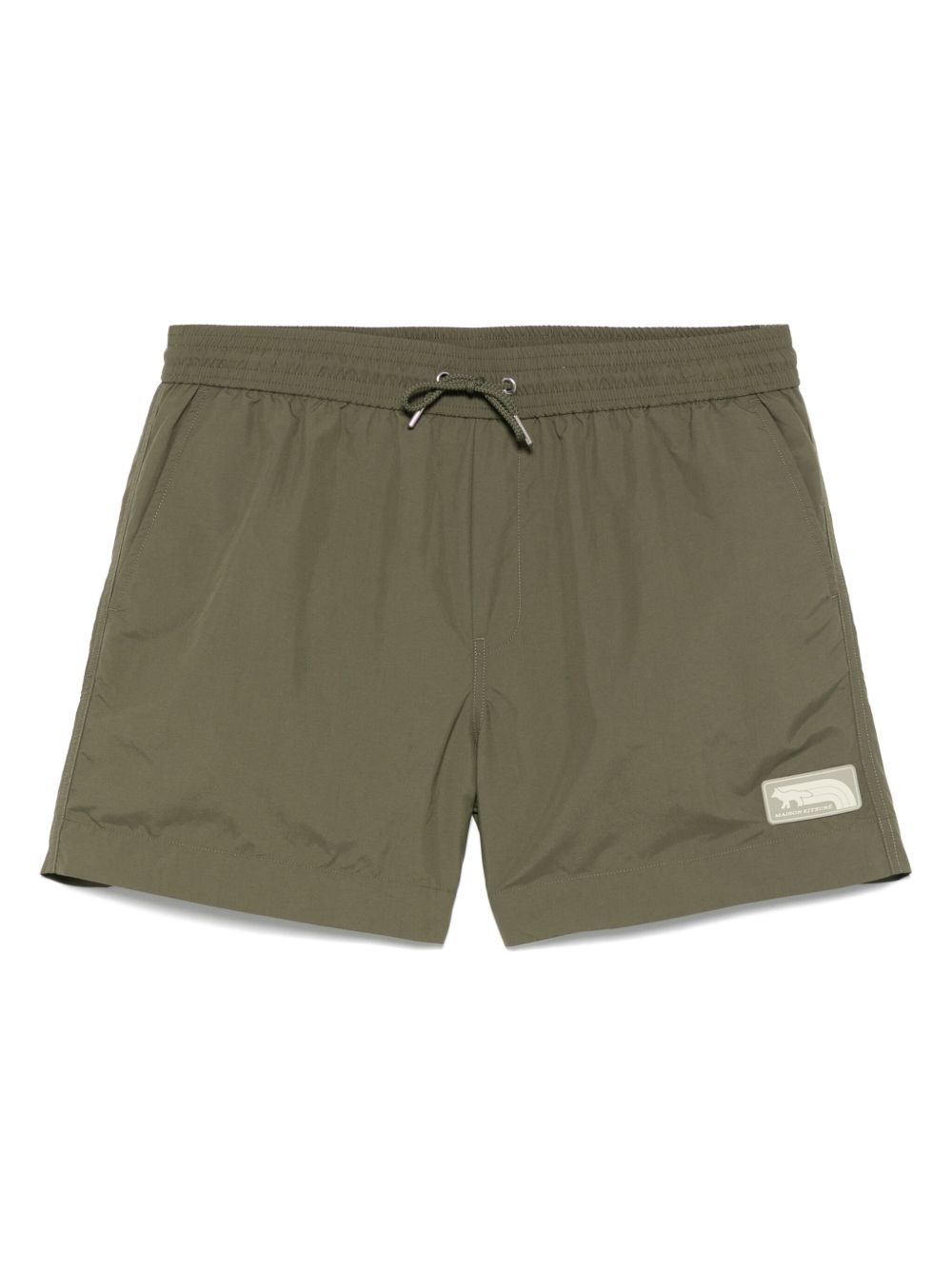 Maison Kitsuné Flash Fox swim shorts - Blue