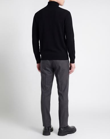 Man Turtleneck Black Size M Viscose, Nylon, Acrylic, Cashmere