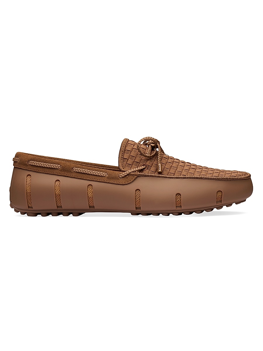 Men's Woven Driving Loafers - Nut