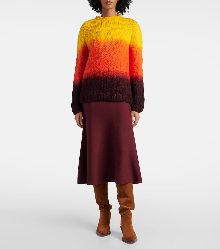 Pallas dyed cashmere sweater