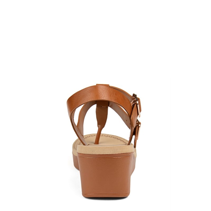Women's Bianca Wedge Sandals (Tan)
