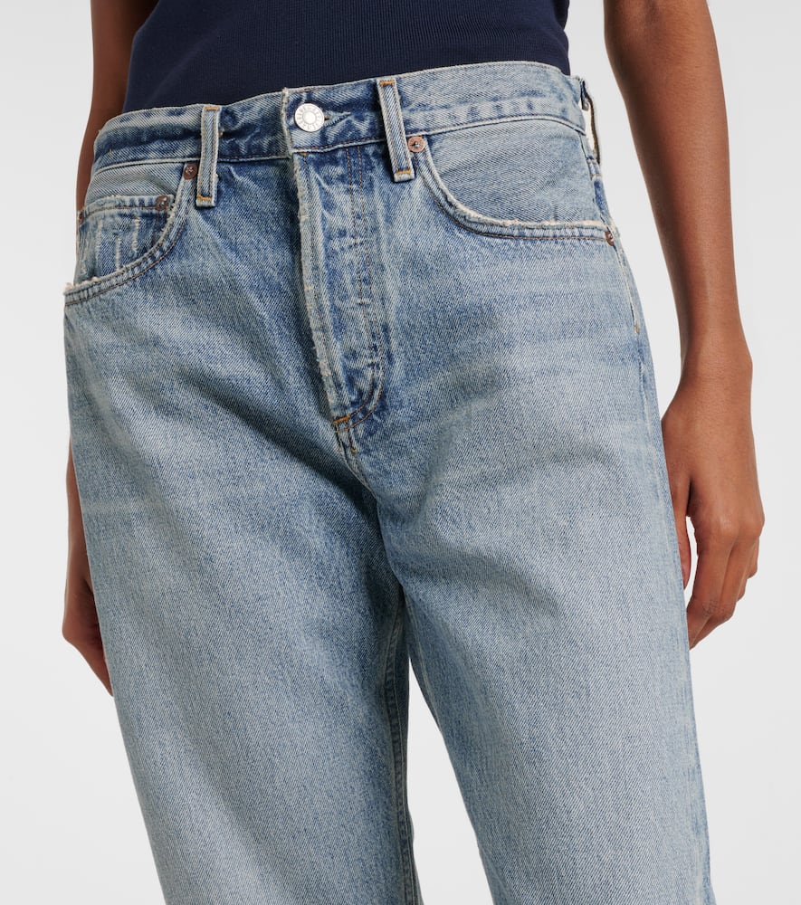 Parker mid-rise straight jeans