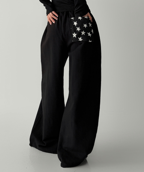 Star Patch Sweatpants