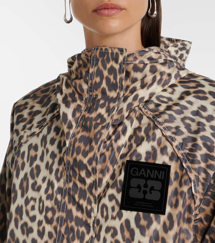Leopard-print jacket