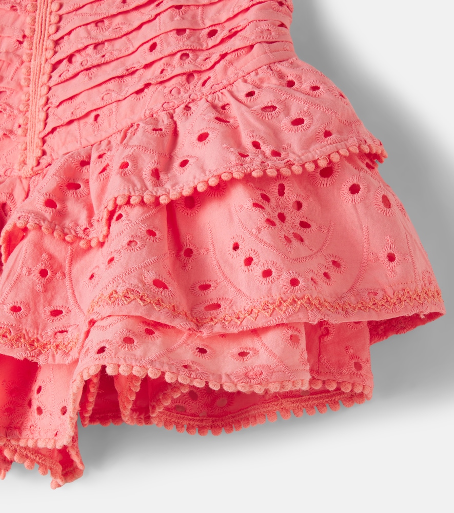 Alizee broderie anglaise cotton skort