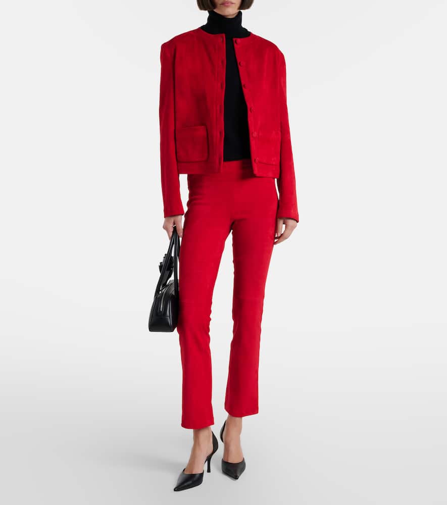 JP Twenty slim suede pants