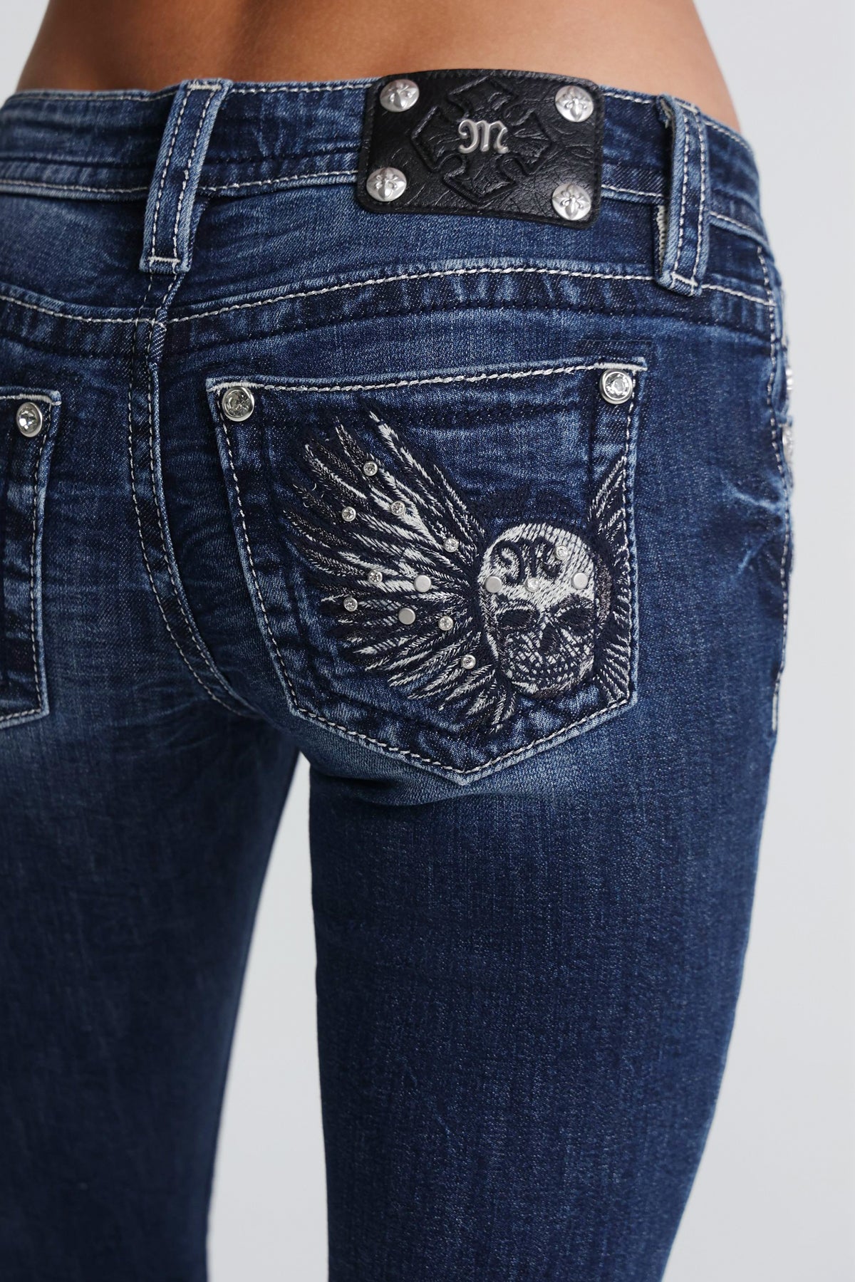 "Can't Be Tamed Low Rise Bootcut Jeans