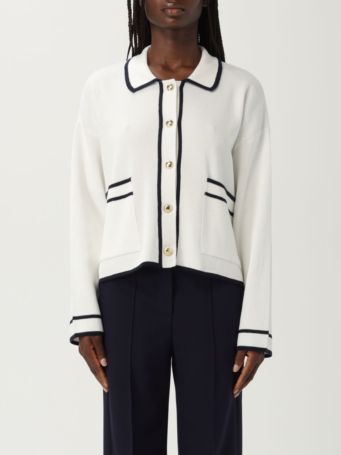 Cardigan BARBOUR Woman color White