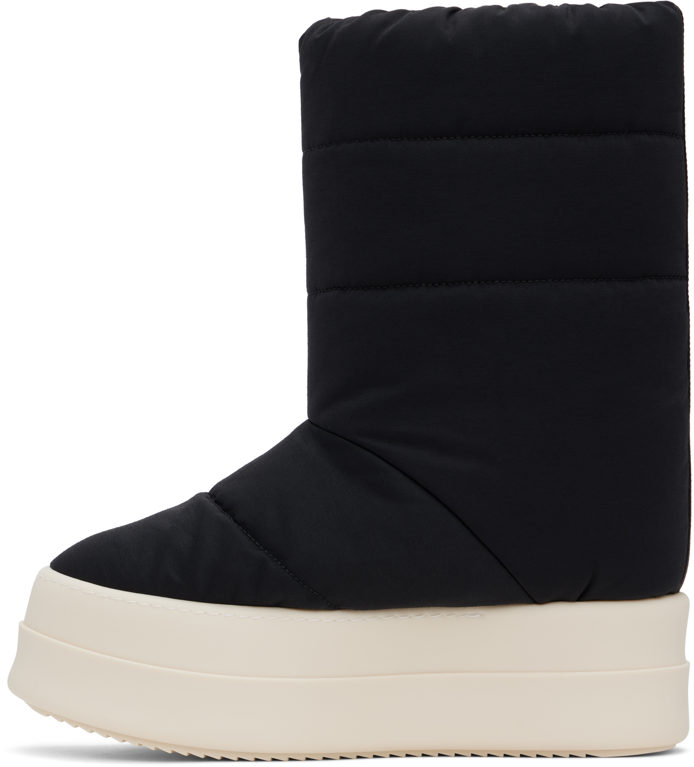 Rick Owens DRKSHDW Black Porterville Mega Bumper Lunar Boots