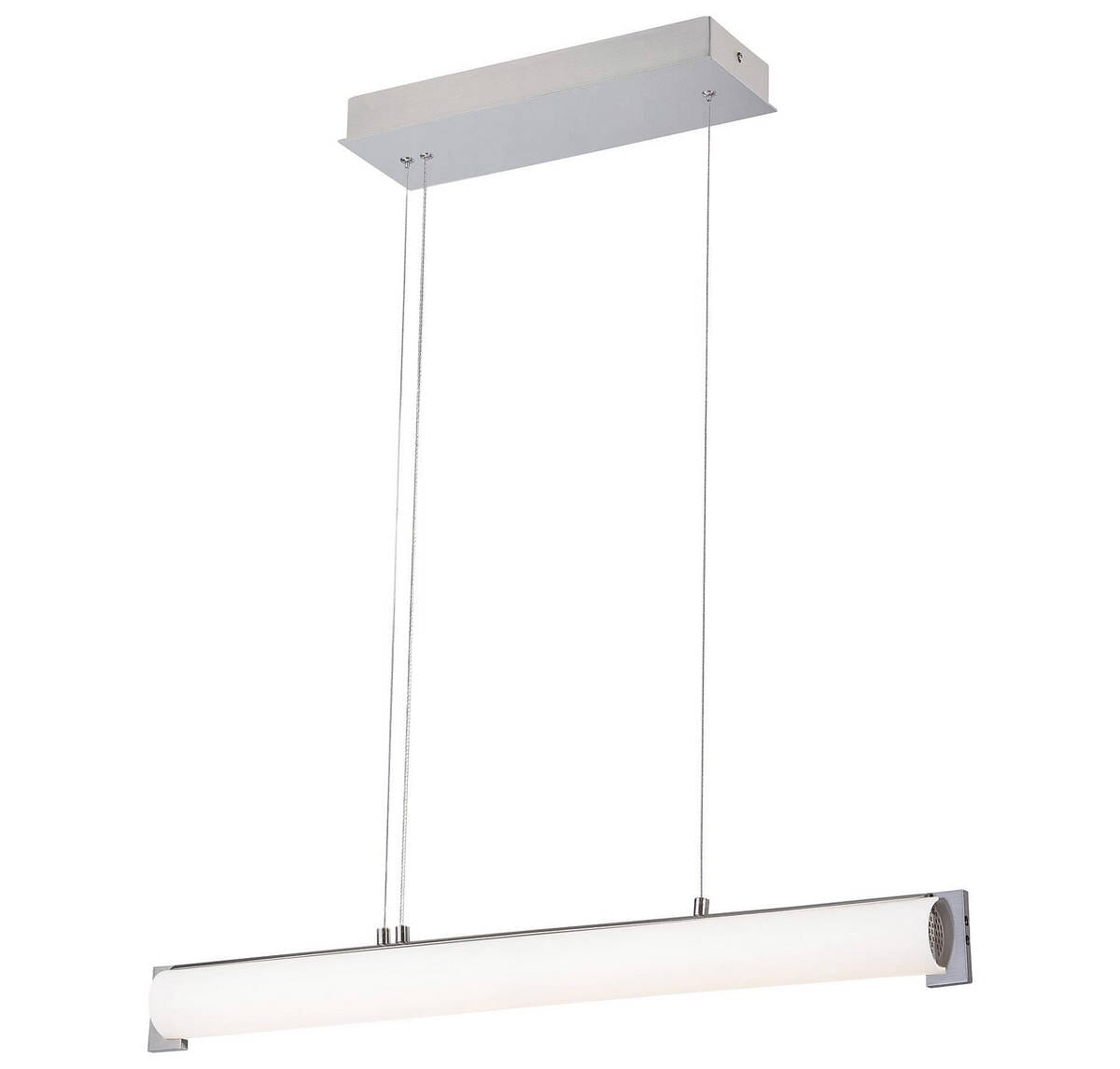 George Kovacs Tube 3" Pendant Light in Brushed Nicke