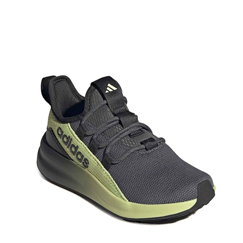 Kids' Lite Racer Adapt 8.0 Sneaker Little/ Big Kid Shoes (Grey / Grey / Green)