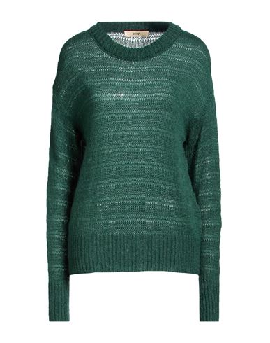Woman Sweater Dark green Size 4 Acrylic, Polyamide, Mohair wool