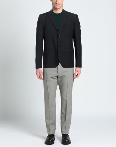 Man Blazer Black Size 44 Wool, Polyester, Elastane