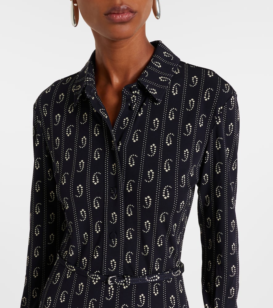 Printed polo dress