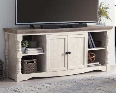 Havalance 67 TV Stand", Two-tone