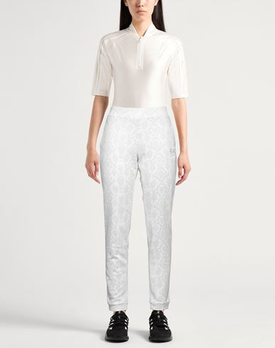 Ea7 Woman Pants Light grey Size XS Cotton, Polyester