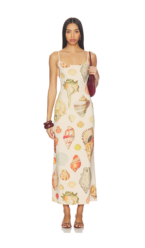Tyler McGillivary Collector Dress in Shell. S also in XS, M, L, XL/1X