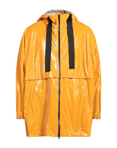 Man Overcoat & Trench Coat Marigold Size 32 Polyester, Polyurethane