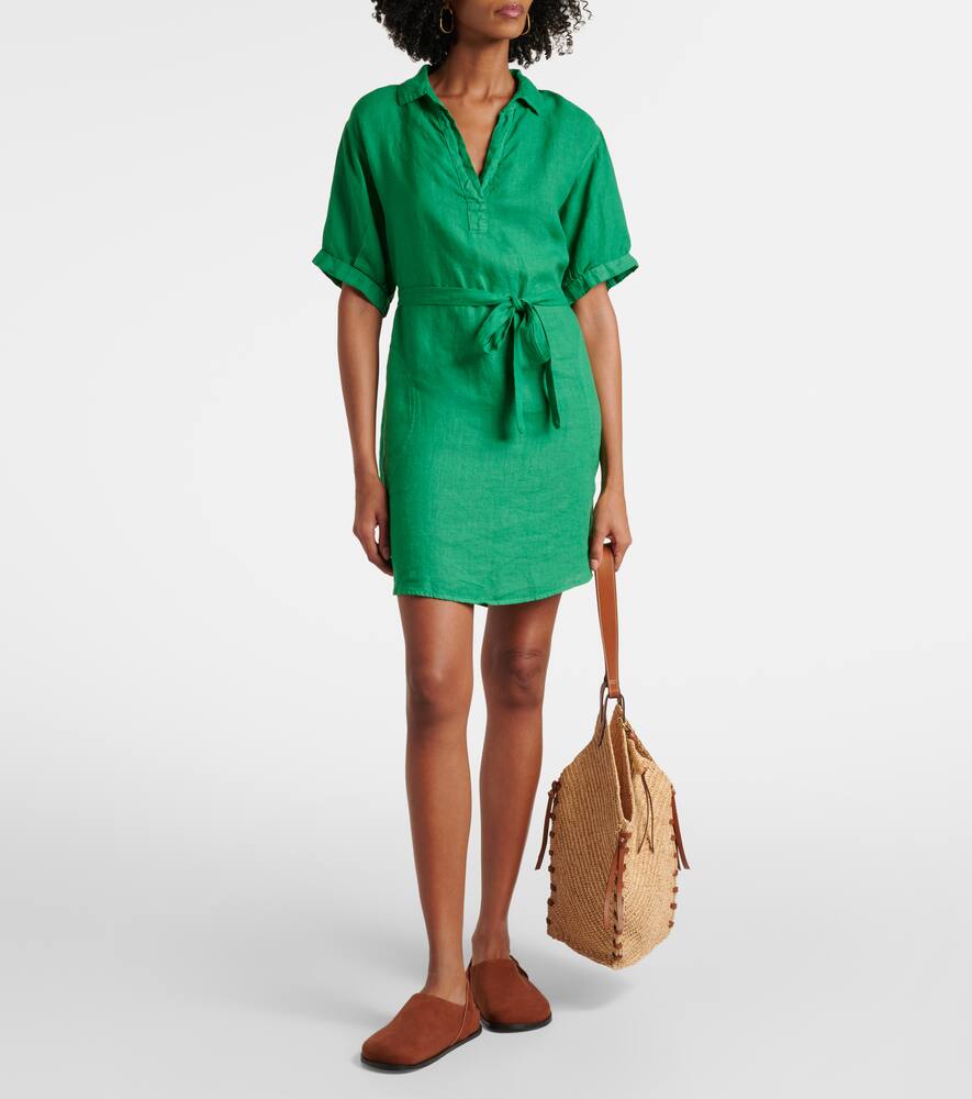 Stella linen minidress