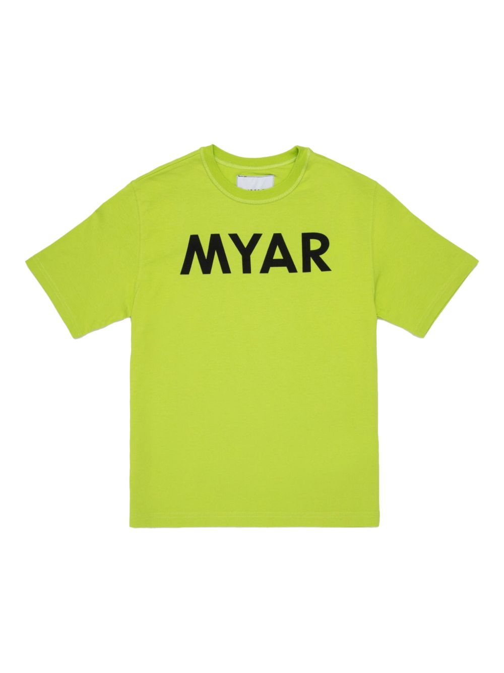 MYAR KIDS logo-print T-shirt - Green