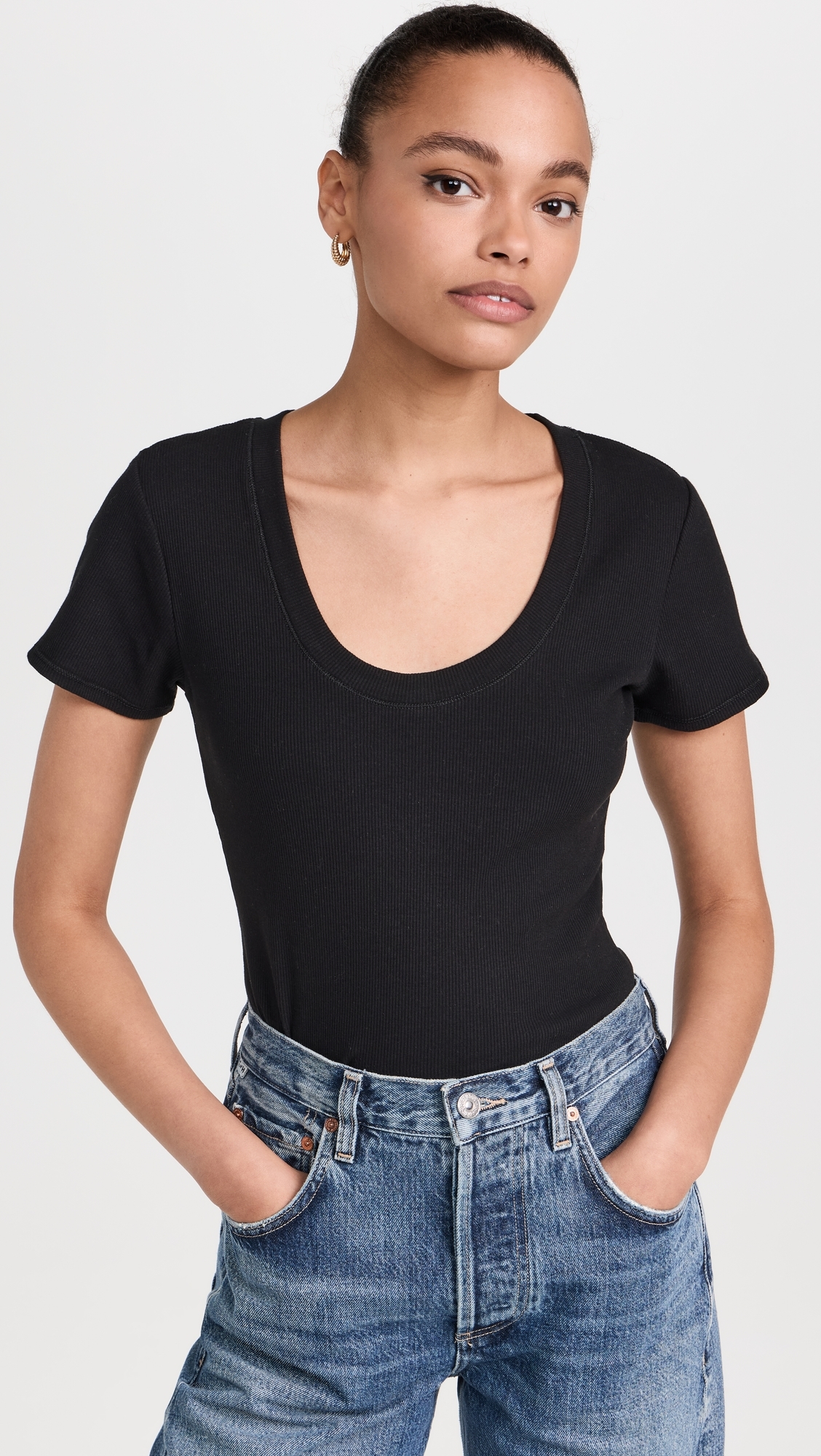 Sirena Short Sleeve Tee Black