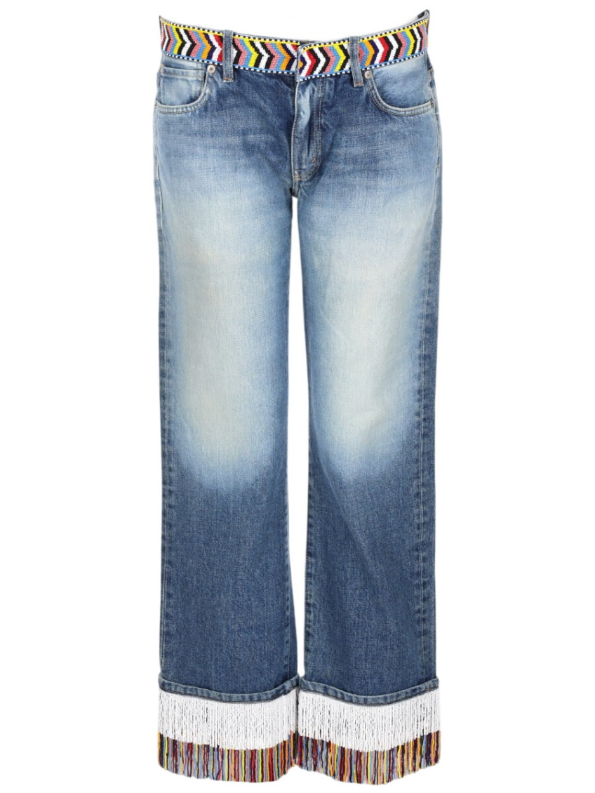 Multicolor Regular Mid Rise Jeans
