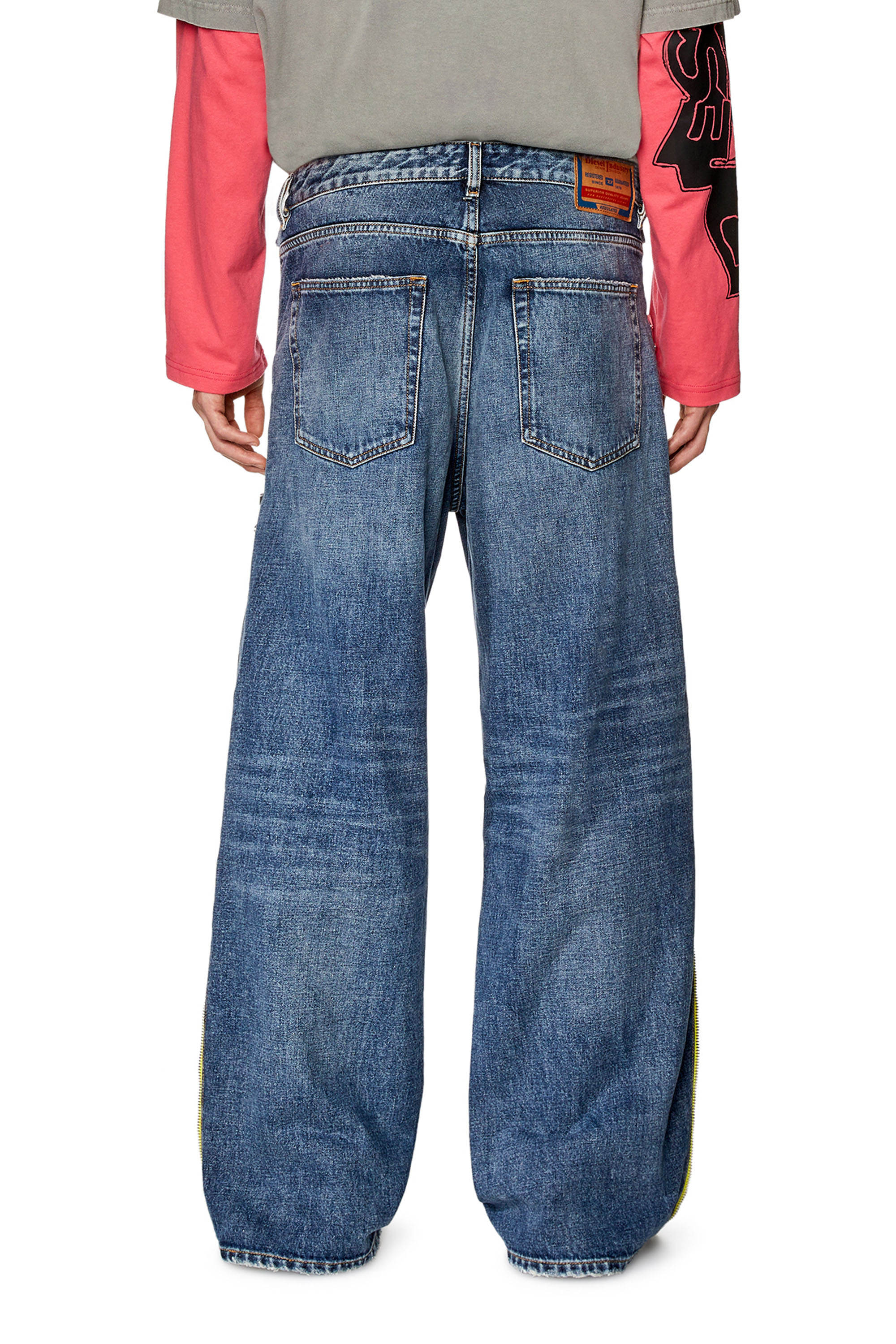 Straight Jeans - D-Rise - Jeans - Man - Blue