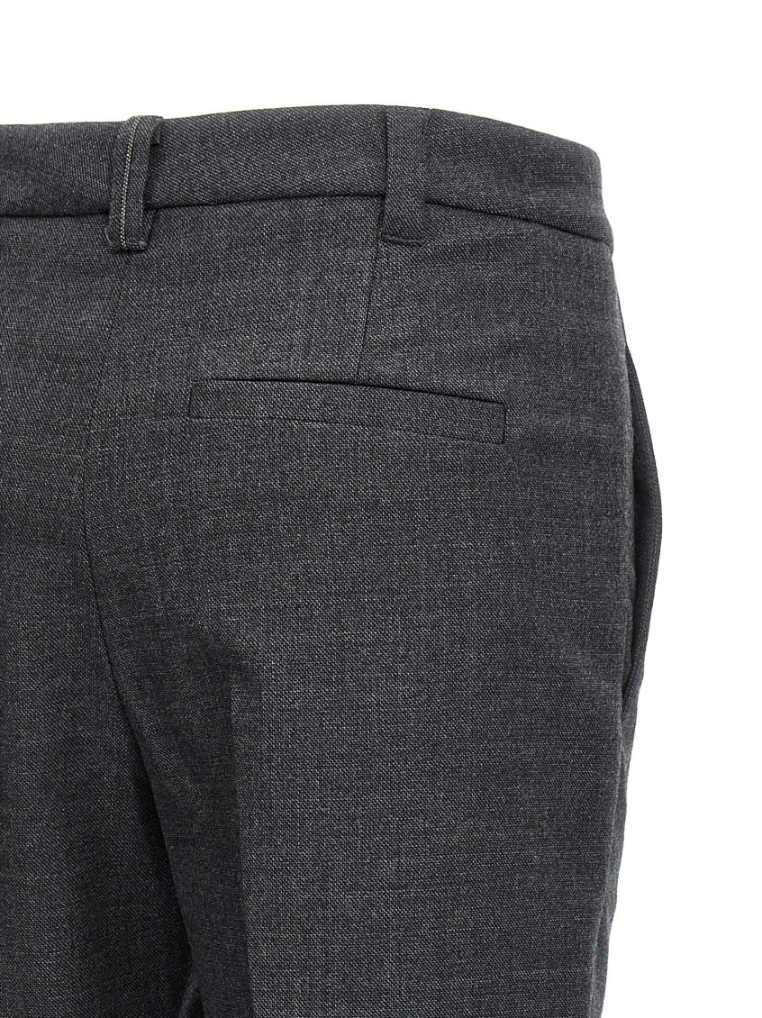 Cropped trousers - Grey